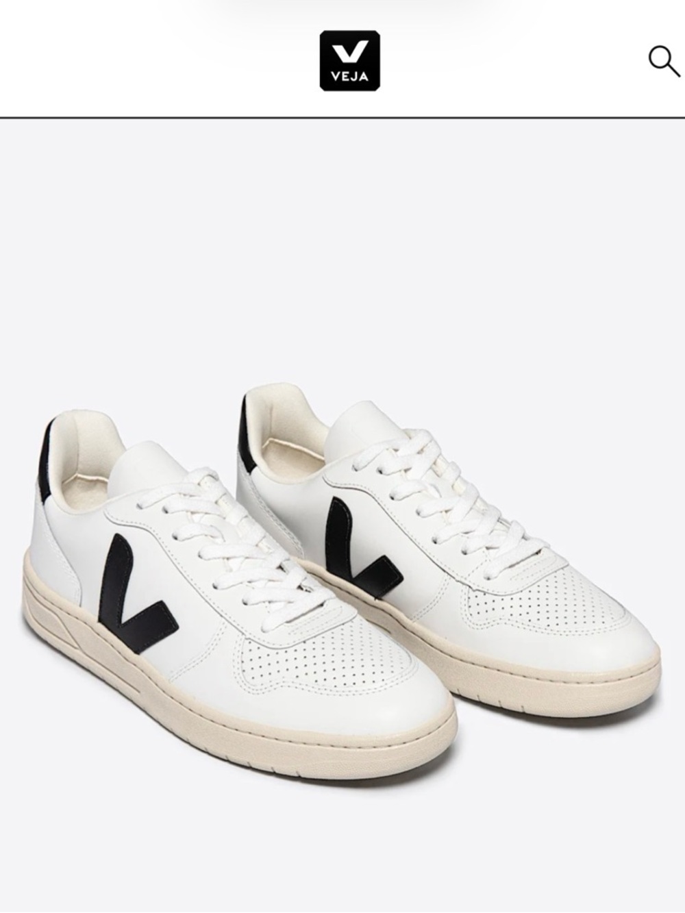 VEJA V-10 Women’s Sneakers - Sz EUR 37